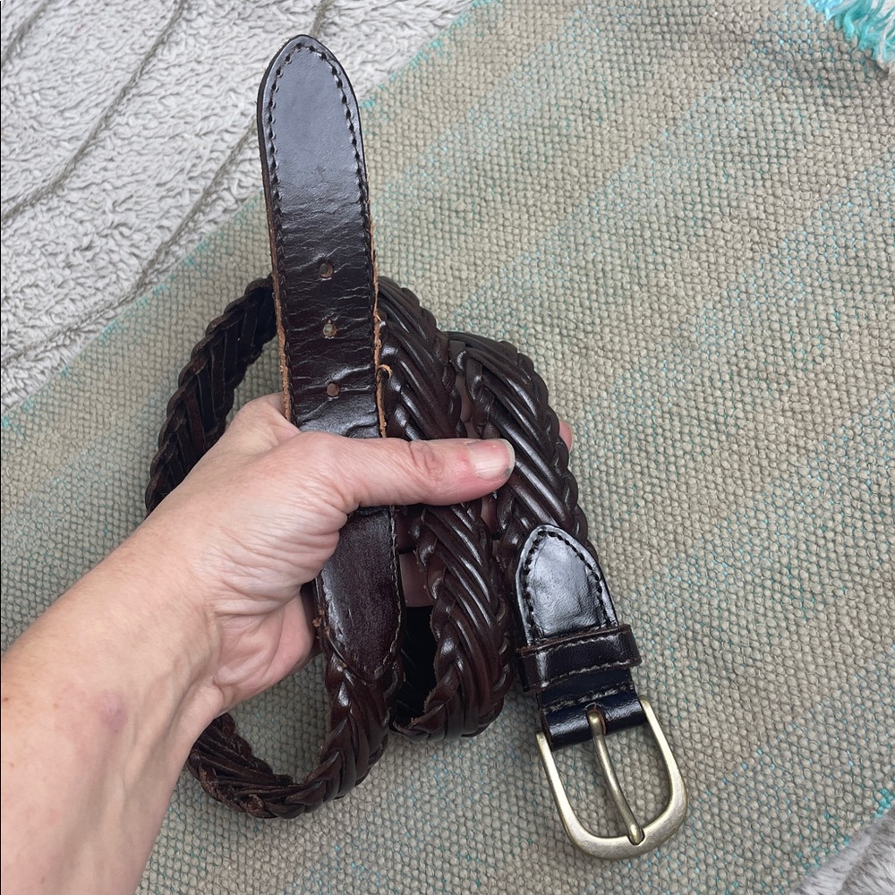 Vintage Leather Belt Size XL